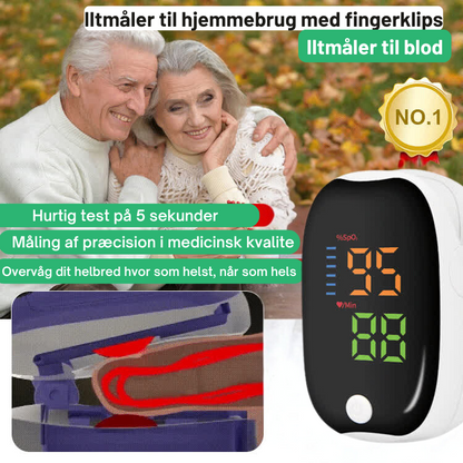 -Sundhedsmonitor finger clip - 2.0